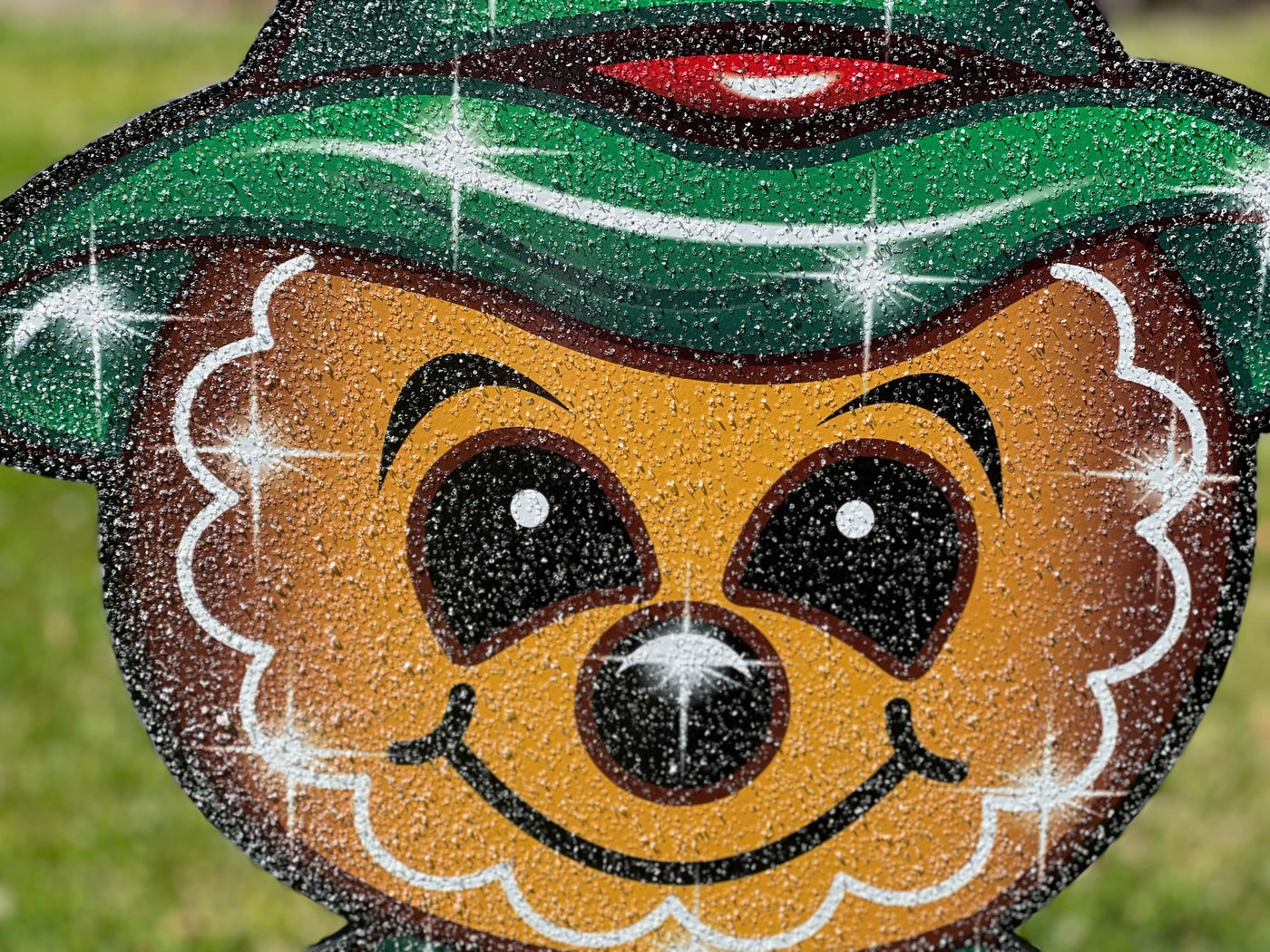 Christmas Gingerbread Yard Art