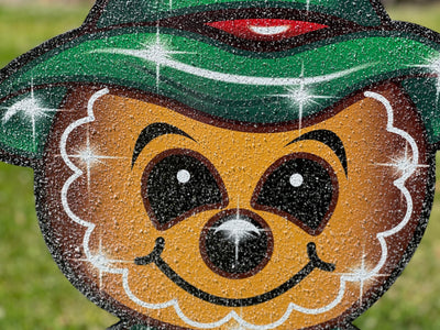 Christmas Gingerbread Yard Art