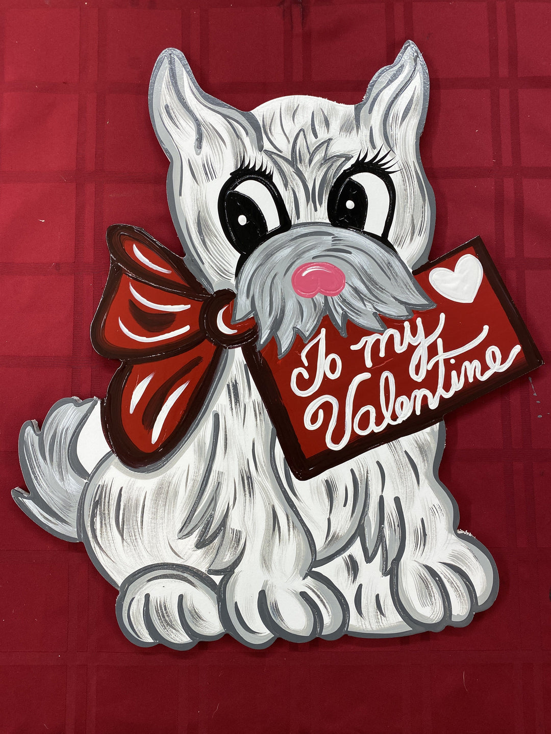 Happy Valentine's Day Dog Blank DIY