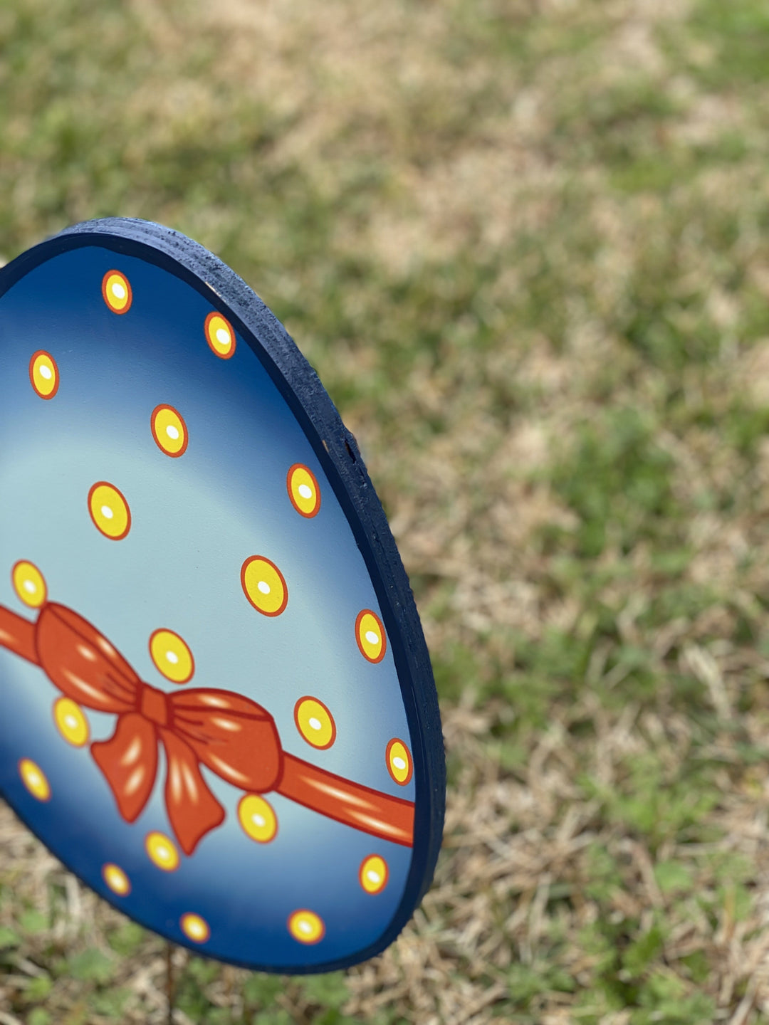 Easter yard art