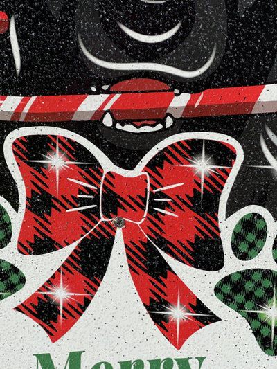 Christmas Dog Outdoor Decoration