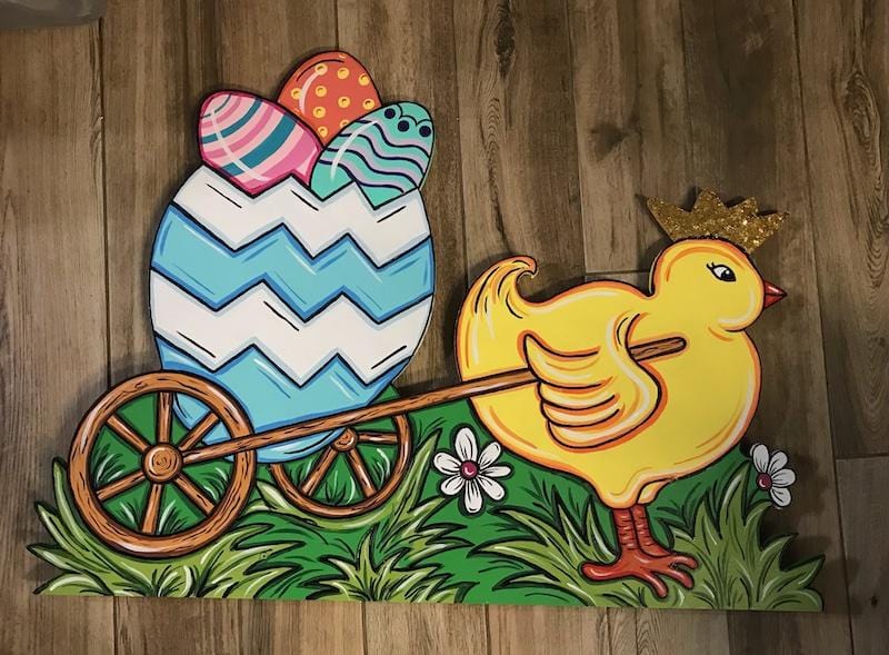 Easter Yard Art