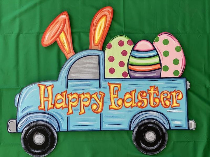 Easter Rabbit Ear Truck Blank DIY