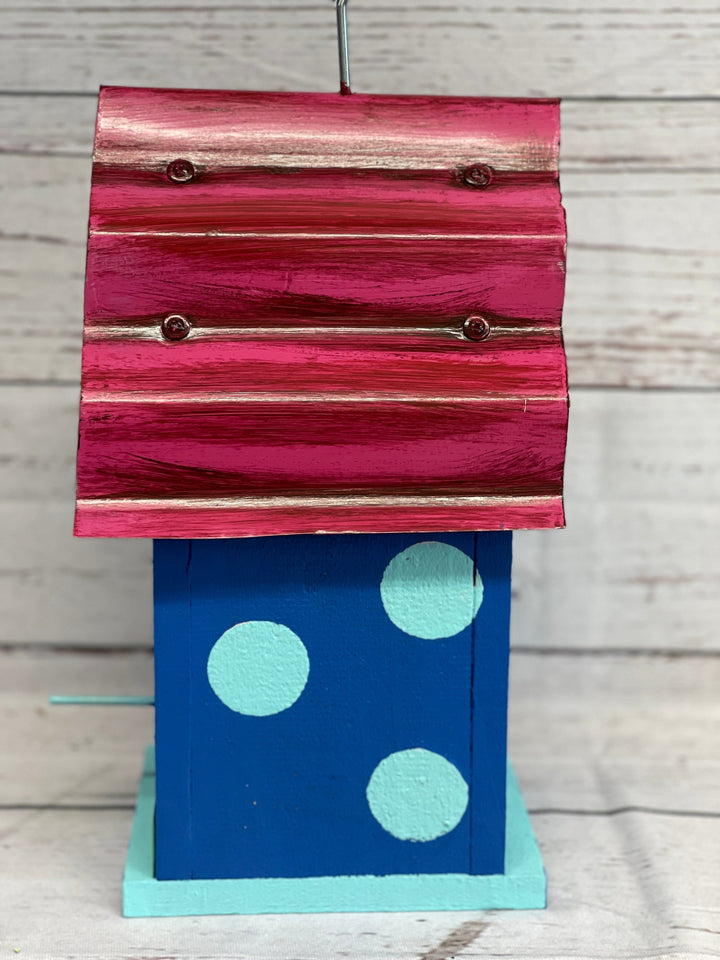 3D Blue Bird House