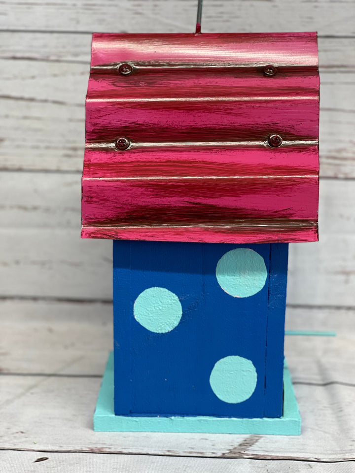 3D Blue Bird House