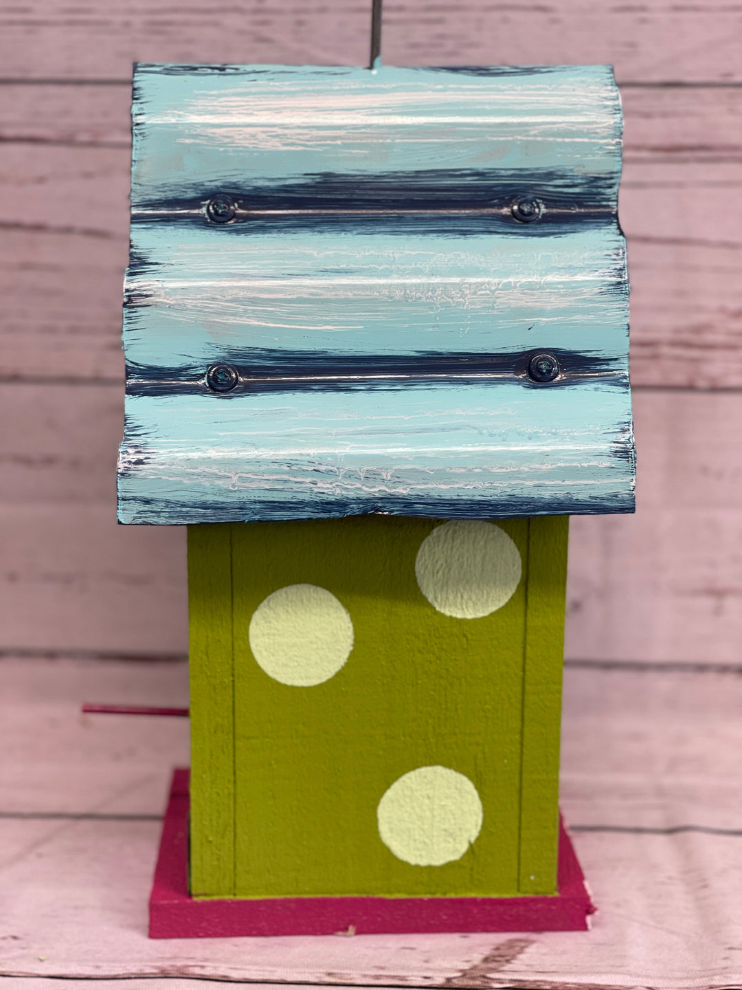 3D Green Bird house