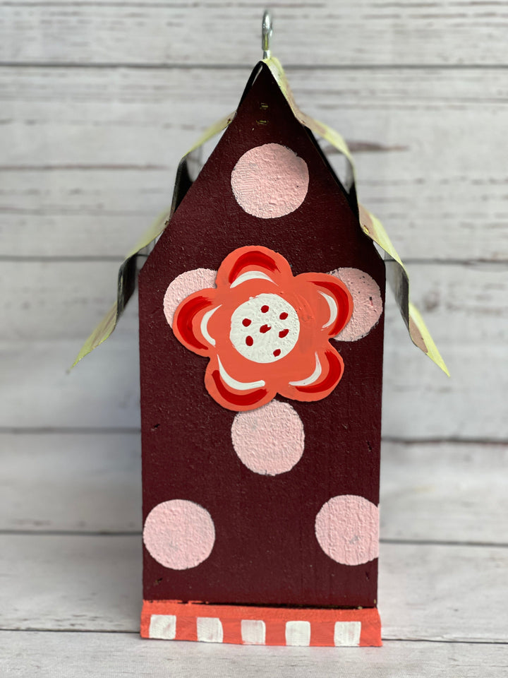 3D Magenta Bird House