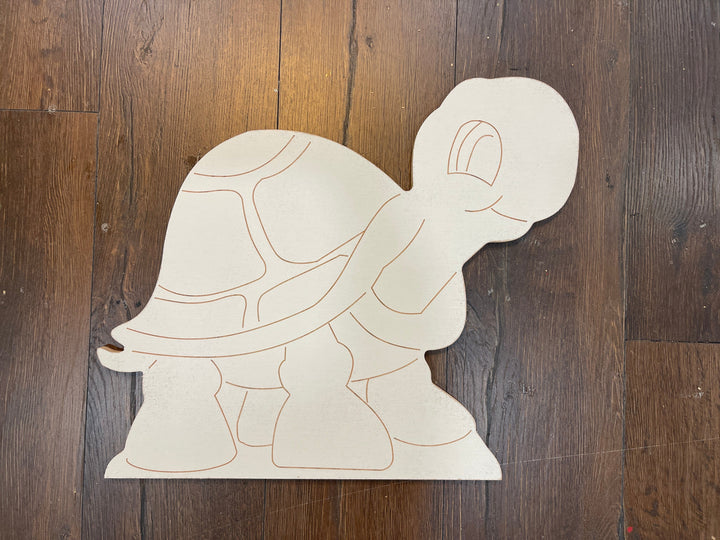 Playful Pokey the Turtle DIY Blank Ready To Be Painted