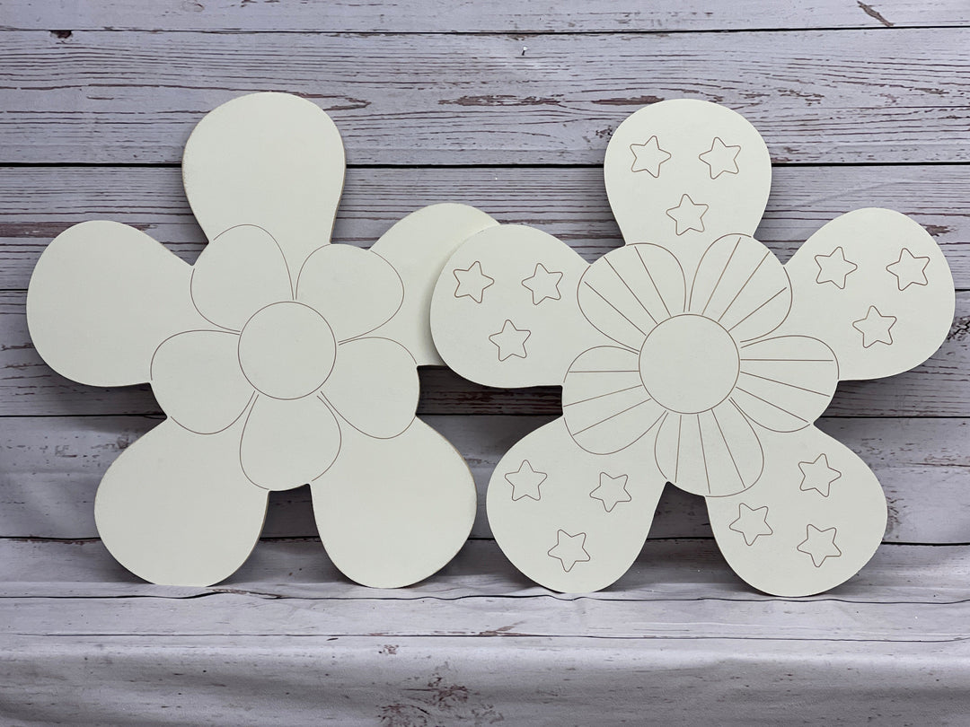 Reversible Flower Yard Art Decoration