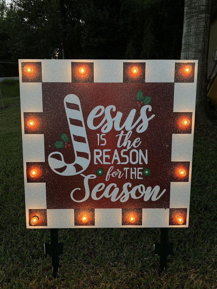 Wooden Christmas Sign