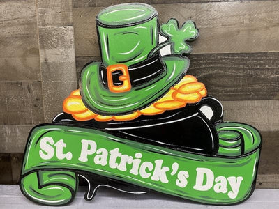 St. Patricks Pot of Gold DIY Blank