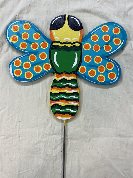 dragonfly yard art