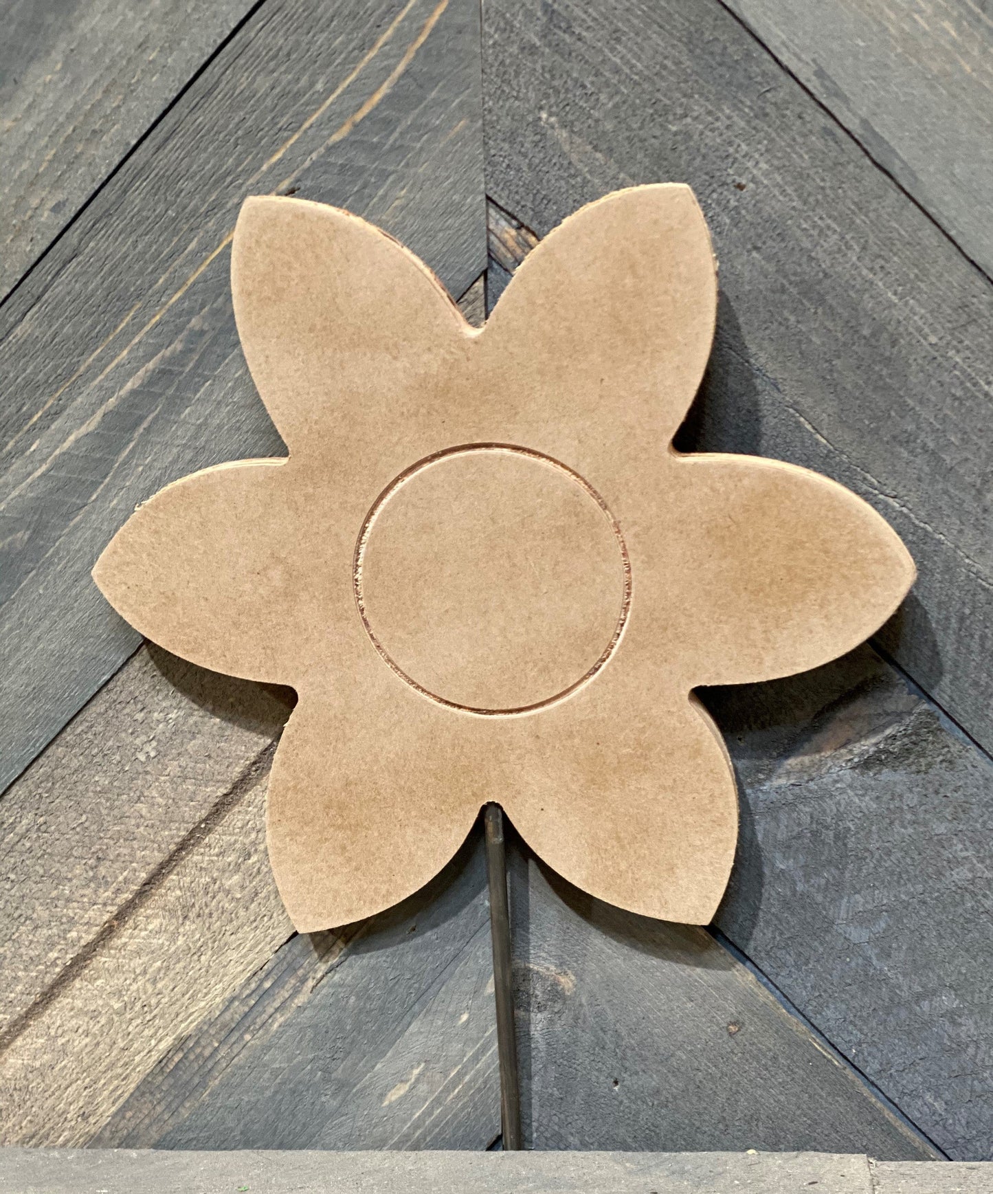 Pointed Flower Blank