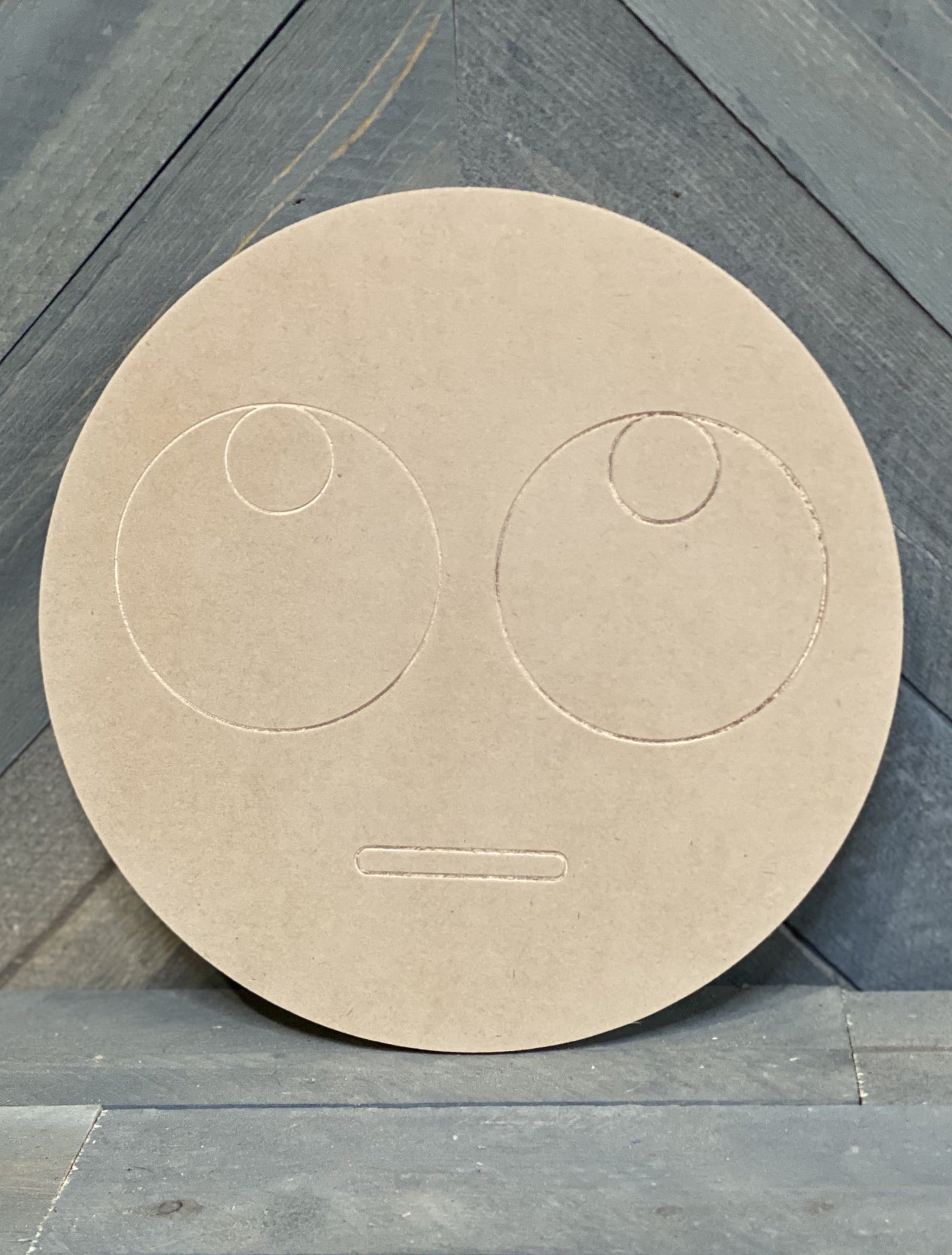 Rolling Eyes Emoji Blank ready for you to paint