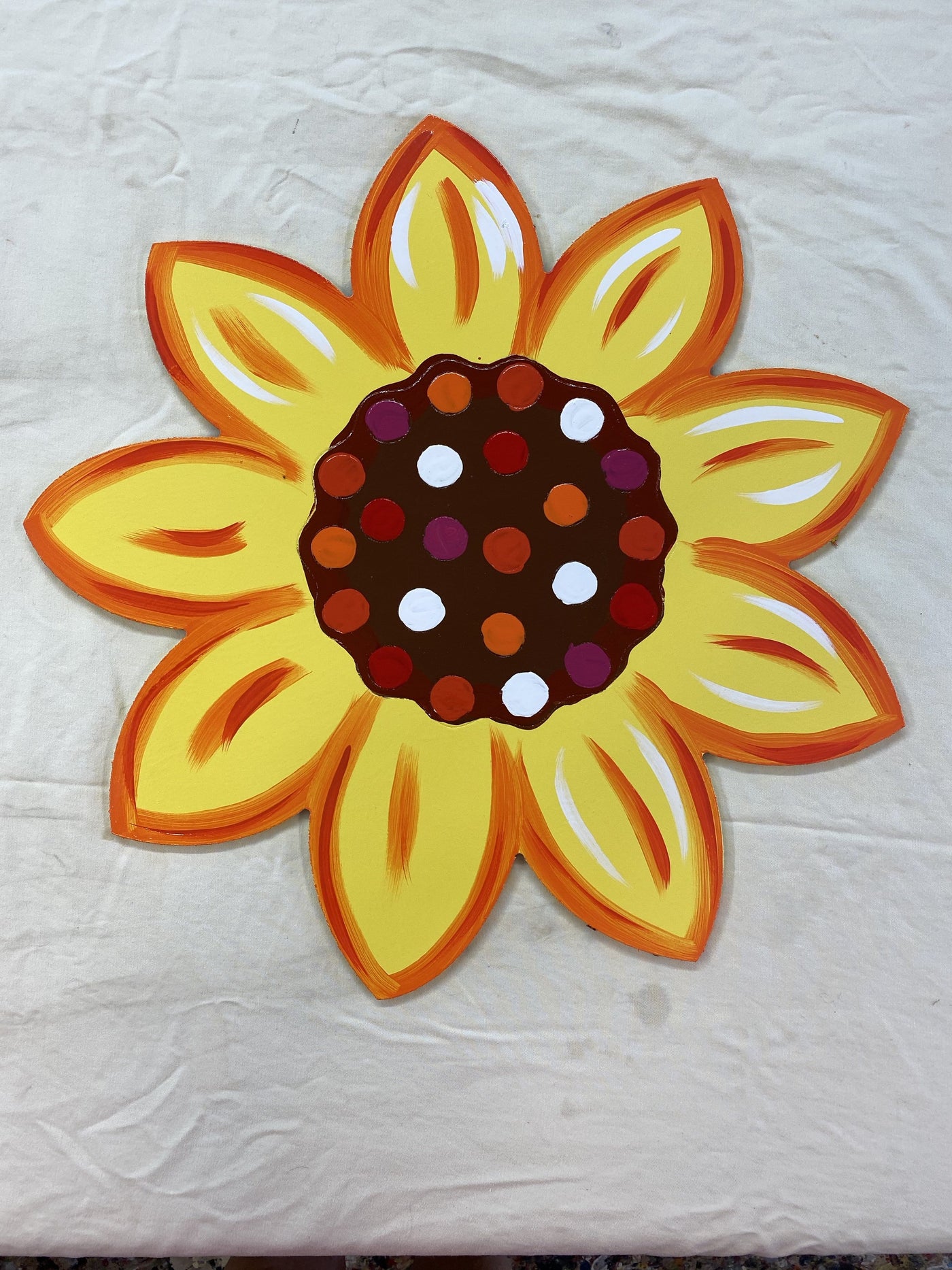 Yellow Sunflower Blank Yard Art