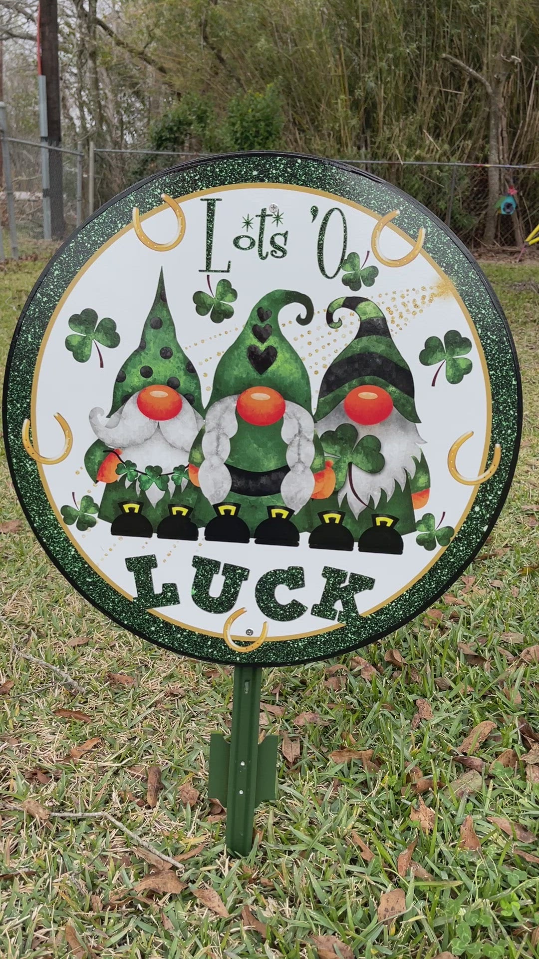St Patrick's Day Outdoor Sign