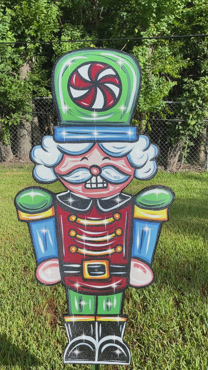 Christmas Nutcracker Yard Decoration