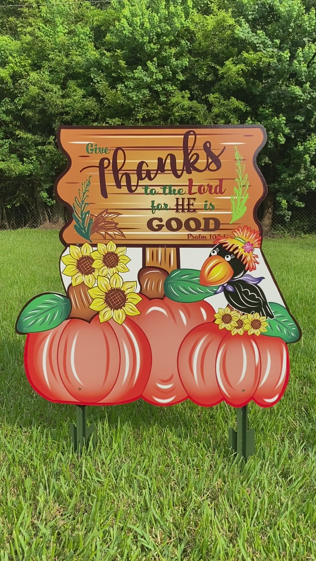 Outdoor Thanksgiving Decor