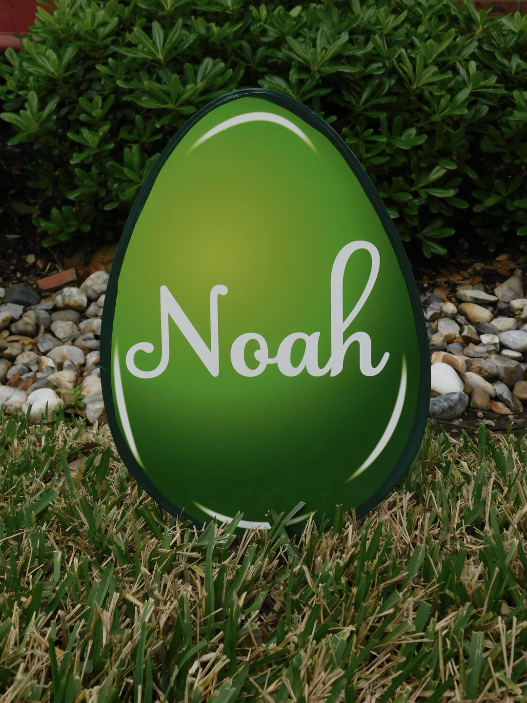 Easter Yard Art-Easter Eggs Solid Colors Personalized
