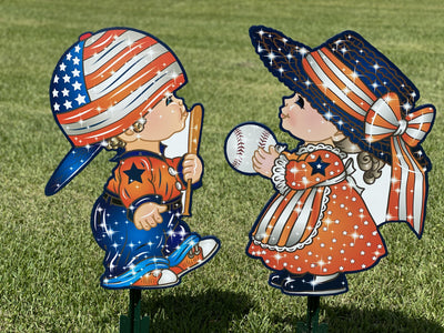 kids yard art