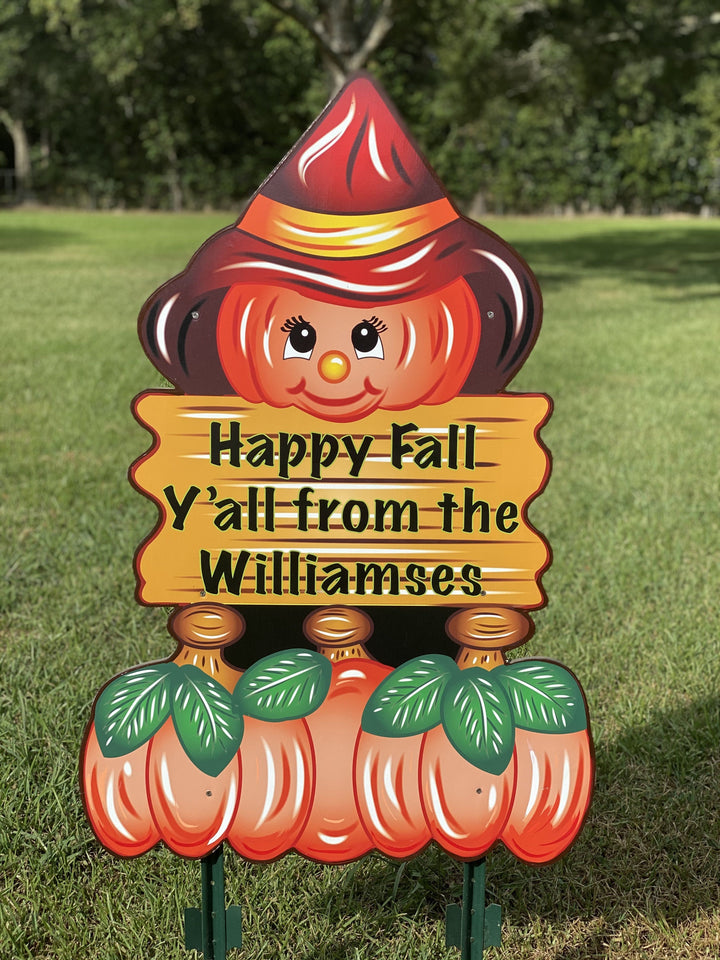 Outdoor Thanksgiving Deocr