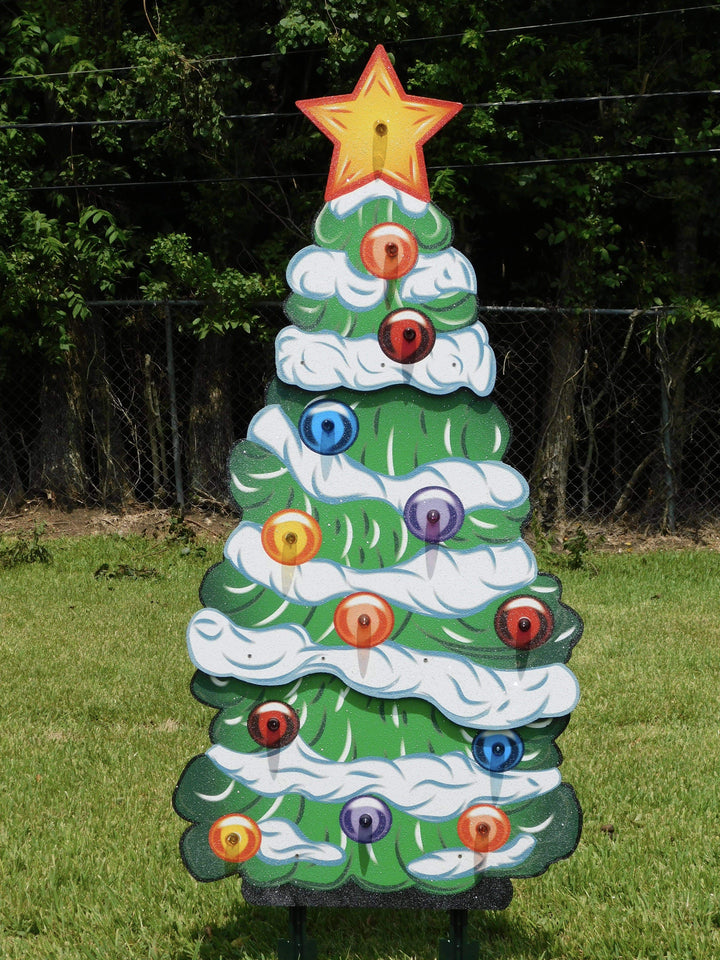 Christmas yard art