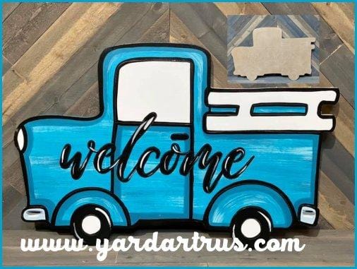 Welcome Truck Blank and ready to be painted