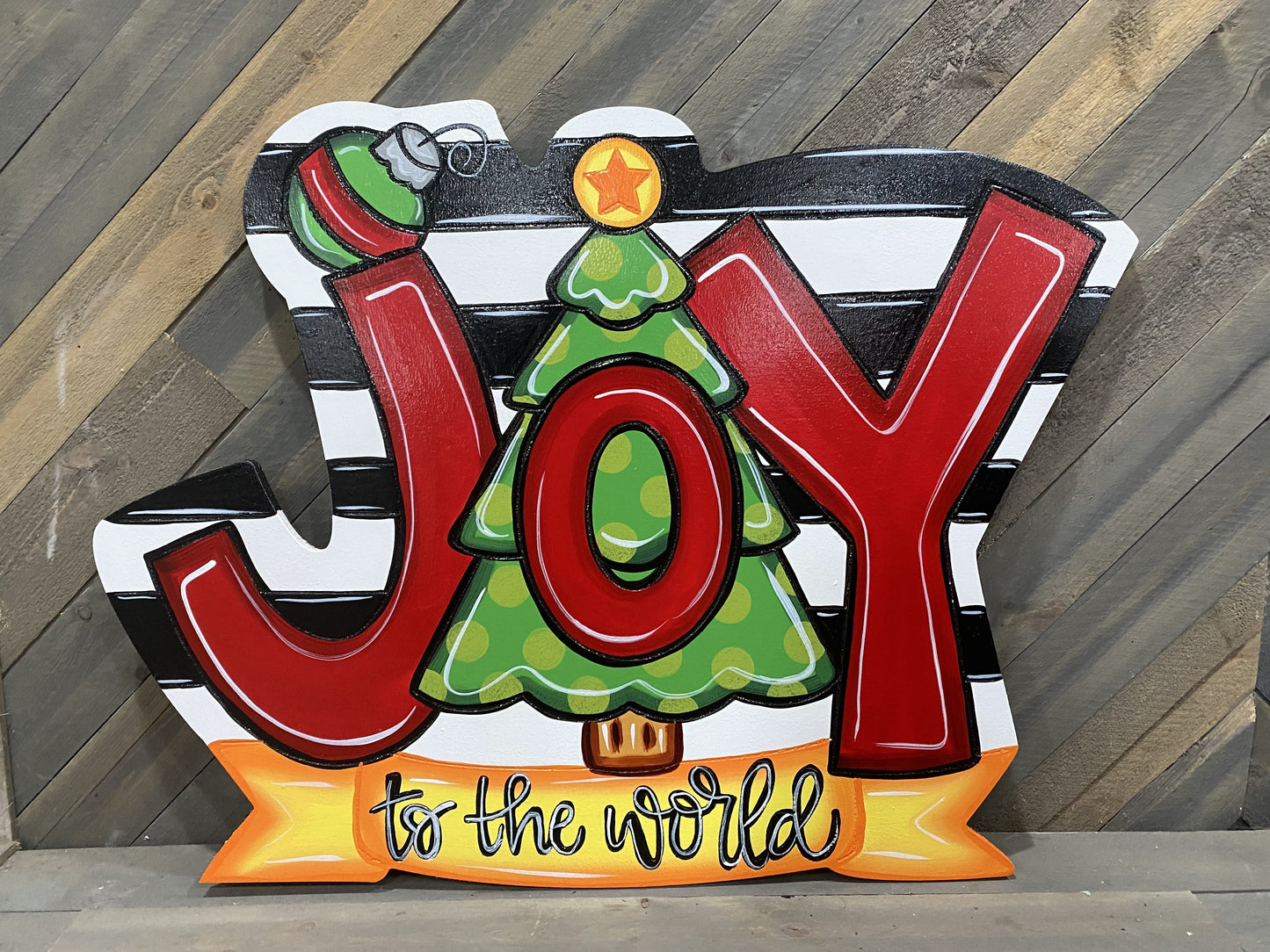 Joy to the World DIY Christmas Blank