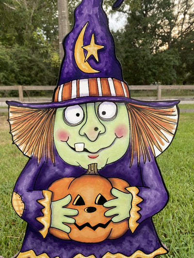 Wanda Witch Halloween Yard Art