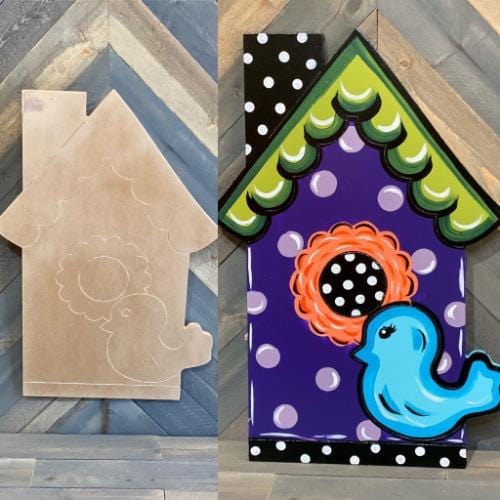 DIY Birdhouse yard project