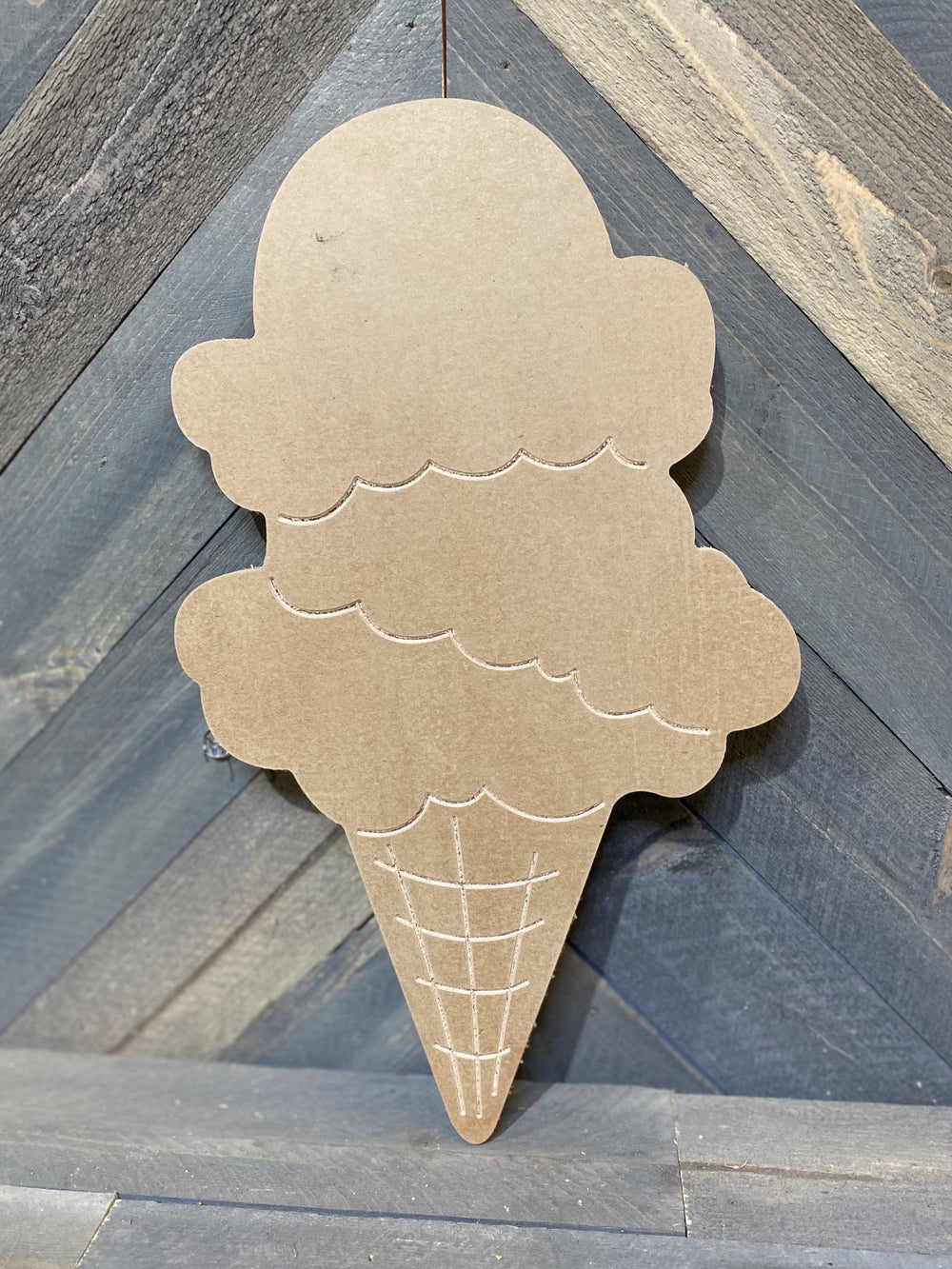 ice cream yard art