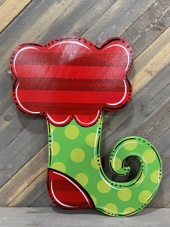 Whimsical Stocking DIY Christmas Blank