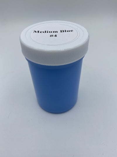 Medium blue exterior yard art paint
