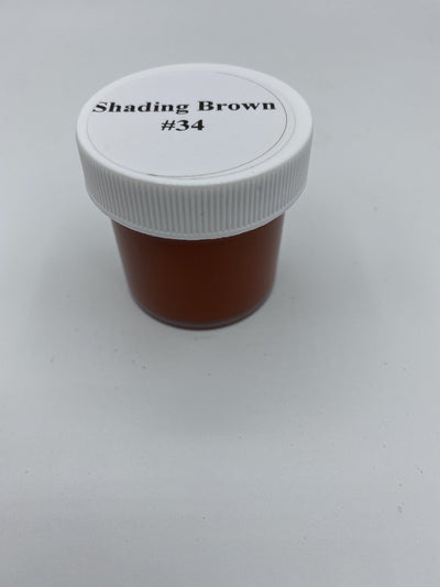 shading brown exterior yard art paint